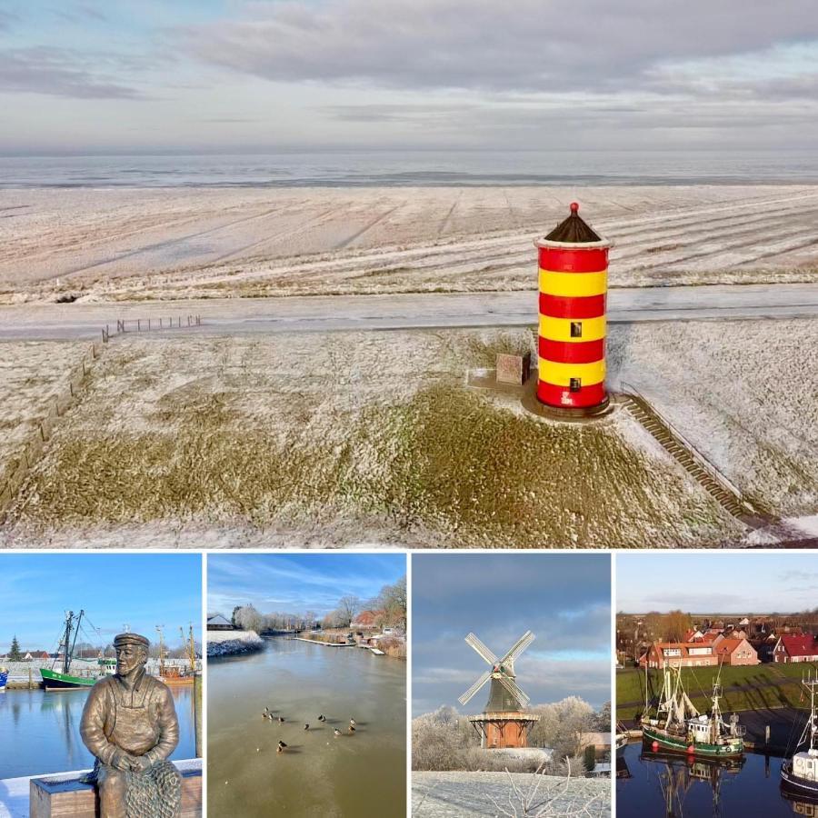 Oltmanns Ferienhaus Bummert Am Hafen Greetsiel Εξωτερικό φωτογραφία
